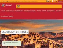 Tablet Screenshot of excursions-maroc.net